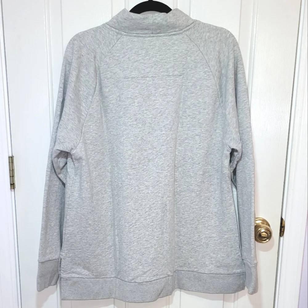 Women's Gray Lands' End Sweatshirt - Picture 2 of 6